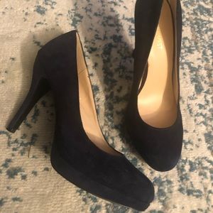 Nine West Navy Pumps